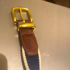 Coach belt